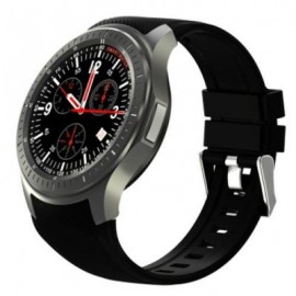 image of DOMINO DM368 1.39 INCH ANDROID 5.1 3G SMARTWATCH PHONE MTK6580 1.3GHZ QUAD CORE 8GB ROM PEDOMETER HEART RATE MONITORING (GUN METAL) 0