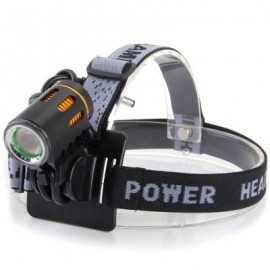 image of DARK KNIGHT K2F 2 X CREE XML-T6 LED BIKE HEADLIGHT BICYCLE LIGHT - 2400LM 7000K (GOLDEN) EU PLUG
