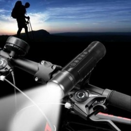 image of FREEMAN X6S 3 IN 1 BLUETOOTH V2.1+EDR SPEAKER BATTERY CHARGER CREE XPE-R3 LED FLASHLIGHT (GRAY)