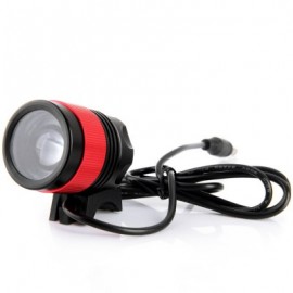 image of DARK KNIGHT K1C CREE XML-T6 LED HEADLAMP BIKE HEADLIGHT 3 MODES BICYCLE LIGHT - 1200LM 7000K (RED) EU PLUG