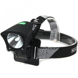 image of LR1 - S CREE XML-U2 LED HEADLIGHT 5 MODES HEADLAMP BICYCLE LIGHT - 1230LM 7000K (BLACK) EU PLUG