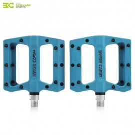 image of BASECAMP BC - 672 PAIRED FASHION NYLON BIKE PEDAL FOR MOUNTAIN ROAD BICYCLE (BLUE)