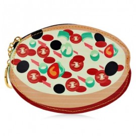 image of GUAPABIEN CREATIVE PATTERN PU LEATHER ZIPPER CLOSURE COIN PURSE (COLORMIX) STRAWBERRY CAKE