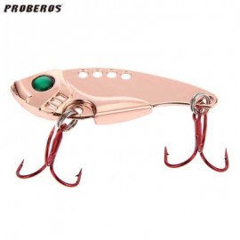 image of PROBEROS DW - 321 OUTDOOR FISHING LURES CRANK BAIT WITH 2 HOOK (COLORMIX) BRONZE