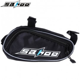 image of SAHOO PORTABLE CYCLING BIKE BICYCLE REPAIR TOOLS BAG MULTIFUNCTIONAL KIT SET WITH POUCH PUMP (BLACK)