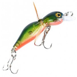 image of 45MMÂ CICADA FISHING BAIT INSECT FISH LURE BAITS TACKLE HOOK (BLACKISH GREEN) -