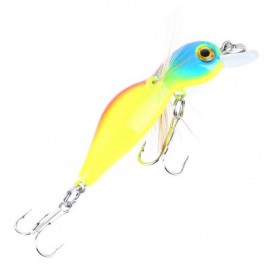 image of 45MMÂ CICADA FISHING BAIT INSECT FISH LURE BAITS TACKLE HOOK (BLUE AND YELLOW) -