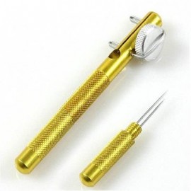 image of NEW ALL-METAL FISH HOOK KNOTTING TOOL AND TIE RING MAKING SOLUTION ACCESSORIES (GOLDEN) 0