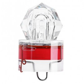 image of LED DEEP DROP UNDERWATER FISHING FLASHING BAIT LIGHT SQUID STROBE LURE LAMP (RED) -