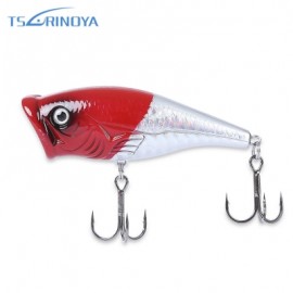 image of TSURINOYA OUTDOOR FISH ARTIFICIAL BAIT FISHING LURE CRANKBAIT TACKLE WITH HOOK (COLORMIX) COLOR C