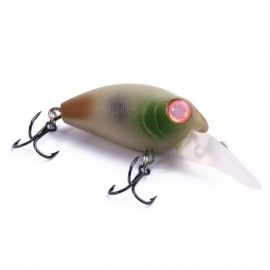 image of DW40 32MM TRULINOYA BARE KING MINI FISHING LURE HARD BAIT WITH HOOK FISHING GEAR (CAMOUFLAGE COLOR) DW40-K