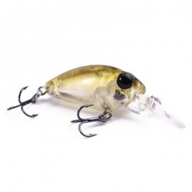 image of DW40 32MM TRULINOYA BARE KING MINI FISHING LURE HARD BAIT WITH HOOK FISHING GEAR (YELLOW) DW40-J
