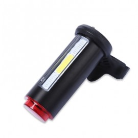 image of CYCLING 360 DEGREE NIGHT BIKE RECHARGEABLE LIGHT FOR MOUNTAIN ROAD BICYCLE (BLACK)