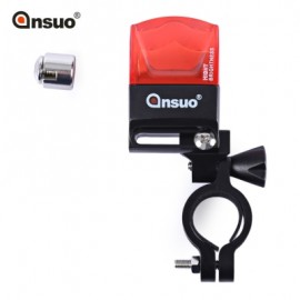image of ANSUO AZ - 200 BIKE SAFETY WARNING 2 LEDS MAGNETO ELECTRIC BICYCLE TAIL LIGHT (RED)