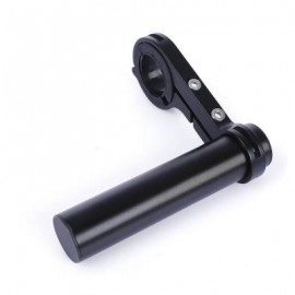 image of OUTDOOR MTB BIKE LAMP BICYCLE SPEEDOMETER FLASHLIGHT HANDLEBAR EXTENDER MOUNT HOLDER (BLACK) 13.00 x 8.00 x 2.80 cm