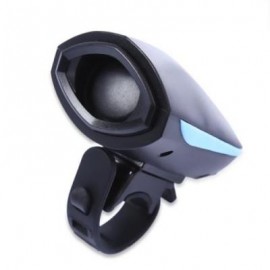 image of OUTDOOR BIKE CYCLING HORN SAFETY BICYCLE ELECTRIC BELL EQUIPMENT (BLUE AND BLACK)