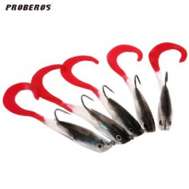 image of PROBEROS DW - 6036 5PCS FISHING LURES FOR OUTDOOR ACTIVITY (CADETBLUE) COLOR E