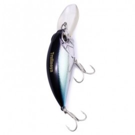 image of DW32 60MM TRULINOYA HARD FISHING LURE CRANK ARTIFICIAL BAITS WITH HOOK FISHING GEAR (BLUE) DW32 - C