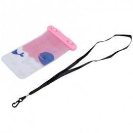 image of TOUCH SCREEN WATERPROOF PVC DIVING SWIMMING SURFING DRIFTING CELL PHONE POCKET (PINK, VARIOUS DESIGNS) Whale