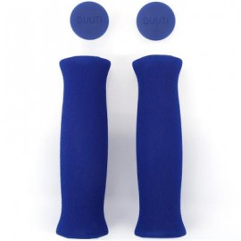 image of DUUTI BICYCLE FOAM GRIPS MTB FOLDING BIKE SOFT COMFORTABLE ANTI-SLIP SPONGE HANDLEBAR GRIPS (BLUE) 24.00 x 11.00 x 3.60 cm