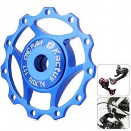 image of KACTUS A10 GUIDE ROLLER WHEEL REAR DERAILLEUR PULLEY FOR SHIMANO SRAM / 7 / 8 / 9 / 10 SPEED (BLUE)