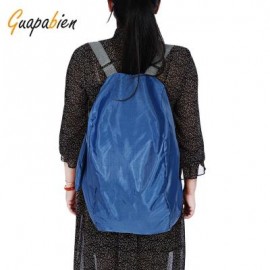 image of GUAPABIEN FOLDABLE MULTIPLE CARRY WAYS TRAVEL STORAGE BAG (BLUE) -