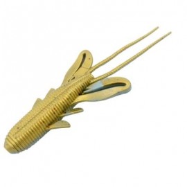 image of HONOREAL 14PCS HIGH QUALITY 9CM SOFT PLASTIC ARTIFICIAL FISHING BAIT LURE FOR BASS AND TROUT USING (GOLD GREY) 0