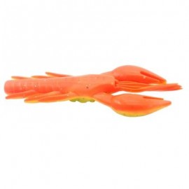 image of HONOREAL HIGH QUALITY 14PCS 9.5CM SOFT ARTIFICIAL SHRIMP BAITS PLASTIC MATERIAL FISHING LURE WITH UV (ORANGE) 0