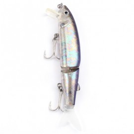 image of DW42 113MM TRULINOYA HARD FISHING LURE ARTIFICIAL BAITS WITH HOOK FISHING GEAR (LIGHT BLUE) DW42-D