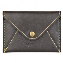 image of MATTE PU LEATHER ULTRA-THIN WALLET (DEEP GRAY) 11.00 x 2.00 x 7.80 cm