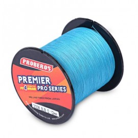 image of PROBEROS 300M DURABLE PE 4 STRANDS BRAIDED FISHING LINE ANGLING ACCESSORIES (BLUE) 0.4#