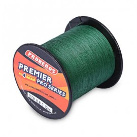 image of PROBEROS 300M DURABLE PE 4 STRANDS BRAIDED FISHING LINE ANGLING ACCESSORIES (GREEN) 0.4#