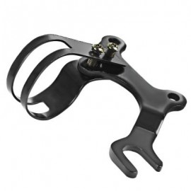 image of BICYCLE DISC BRAKE BRACKET RACK MOUNT FRAME TRANSFORMER HOLDER (BLACK, SIZE 31.8 MM) 31.8 mm