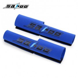 image of SAHOO 2PCS OUTDOOR MTB BIKE BICYCLE ANTI COLLISION FRONT FORK PROTECTOR (BLUE) 26.00 x 15.50 x 1.00 cm