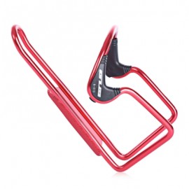 image of GUB ALUMINUM ALLOY CYCLING DRINK WATER BOTTLE RACK HOLDER FOR OUTDOOR USE (RED)