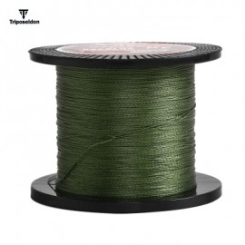 image of TRIPOSEIDON 500M SUPER STRONG 4 STRANDS PE BRAIDED FISHING LINE (GREEN) 2.0