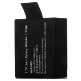 image of 3.7V 900MAH REPLACEABLE LI - ION BATTERY FOR SOOCOO C10 SOOCOO F23 / SOOCOO C20 / SOOCOO W8 / SOOCOO W9 / SOOCOO SJ8000 / SJ7000 ACTION CAMERA (BLACK)