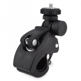 image of UNIVERSAL ALUMINUM ALLOY CYCLING BIKE BICYCLE FRAME CLIP HOLDER FOR DIGITAL ACTION CAMERA (BLACK)