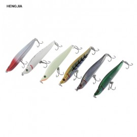 image of HENGJIA 6PCS HARD FISH SHAPE CRANK BAIT ARTIFICIAL FISHING TOOL (COLORMIX) -