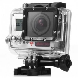image of AMKOV AMK7000S 4K ULTRA HD 2 INCHES TFT WIFI ACTION CAMERA DV WITH SUNPLUS 6350M SPCA6350 OV4689 IMAGE SENSOR 170 DEGREE VIEW ANGLE REMOTE CONTROL WATCH (SILVER)
