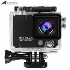 image of EKNIC X5 4K WIFI ACTION 170 DEGREE FULL HD SPORTS CAMERA WITH REMOTE CONTROLLER (BLACK)