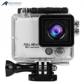 image of EKNIC X5 4K WIFI ACTION 170 DEGREE FULL HD SPORTS CAMERA WITH REMOTE CONTROLLER (WHITE)
