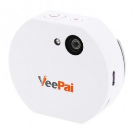 image of VEEPAI Z2 WEARABLE DIGITAL ACTION SPORT 1080P HD CAMERA WITH MICROPHONE (WHITE)