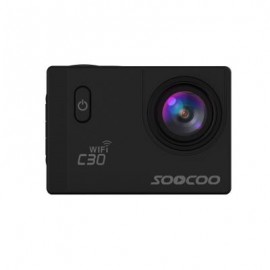image of SOOCOO C30 SPORTS ACTION CAMERA WIFI 4K NTK96660 ADJUSTABLE VIEWING ANGLES(70-170 DEGREES) (BLACK)