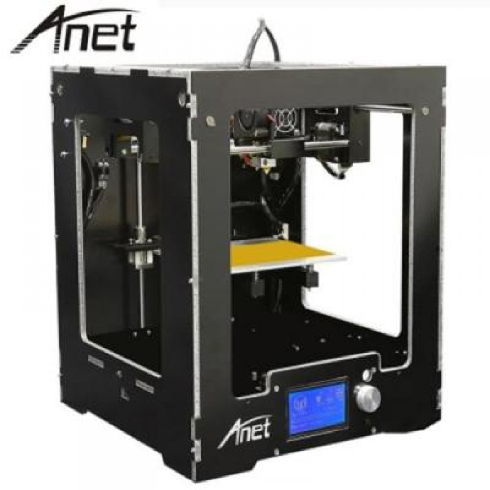 ANET A3 HIGH PRECISION FULL ALUMINUM PLASTIC FRAME ASSEMBLED 3D PRINTER LCD DISPLAY SUPPORT 16GB TF CARD (BLACK) EU PLUG ANET A3 HIGH PRECISION FULL ALUMINUM PLASTIC FRAME ASSEMBLED 3D PRINTER LCD DISPLAY SUPPORT 16GB TF CARD (BLACK) EU PLUG