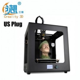 image of CREALITY3D CR - 2020 200 X 200 X 200MM COMPLETE 3D PRINTER SUPPORT OFF-LINE PRINTING (BLACK) US PLUG