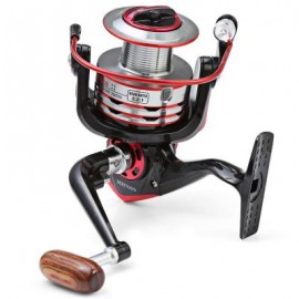 image of MH - 7000 METAL SPOOL SPINNING FISHING REEL (BLACK, SIZE 3000/4000/5000/6000/7000) 3000