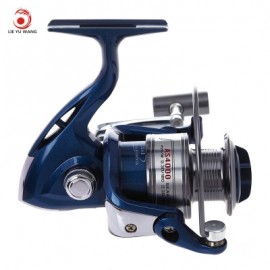 image of LIE YU WANG AS 12 + 1 BEARINGS ALUMINIUM ALLOY CUP SPINNING REEL (LIGHT BLUE) AS4000