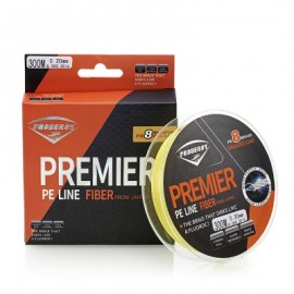 image of PROBEROS STRONG 300M 8 STRAND WEAVE PE BRAIDED FISHING LINE (YELLOW) 5(60LB)