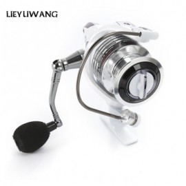 image of LIEYUWANG 13 + 1BB ( TRUE 5 + 1BB ) SPINNING FISHING REEL (PEARL WHITE) HC4000